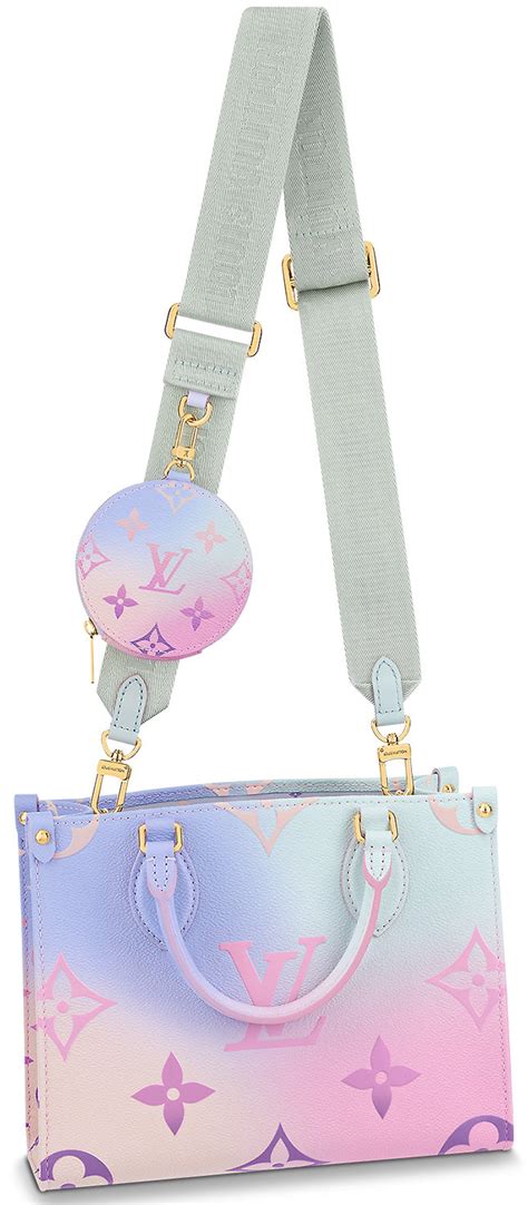 lv petit sac plat sunrise pastel|Louis Vuitton Spring/Summer 2022 Pastel Collection Overview.